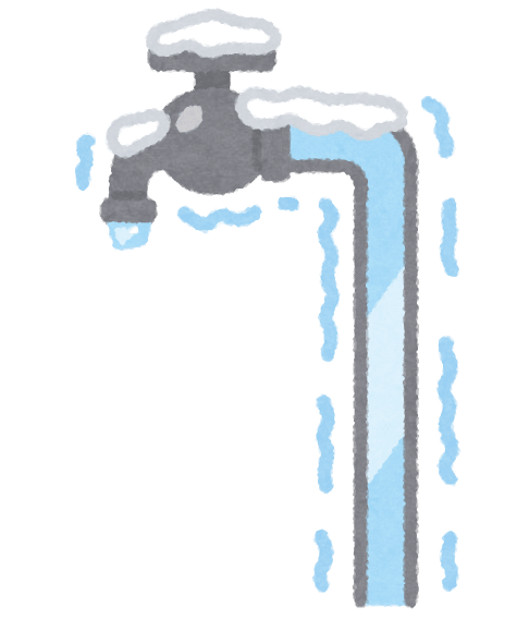 水道管の凍結を防ぐ、超簡単で確実な方法。